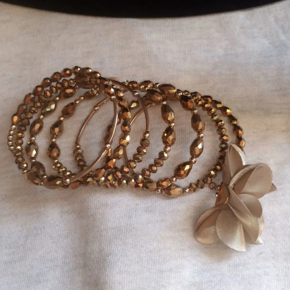 Glass beads bracelet handmade ( box CE ) - Picture 2 of 2